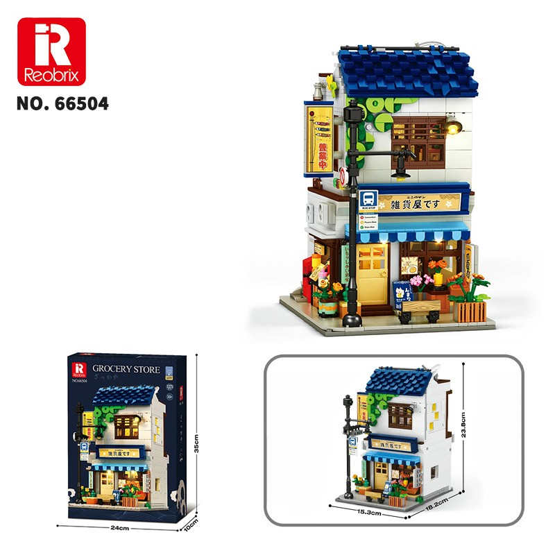 Reobrix Grocery Store 66504 Brick Yapım Seti