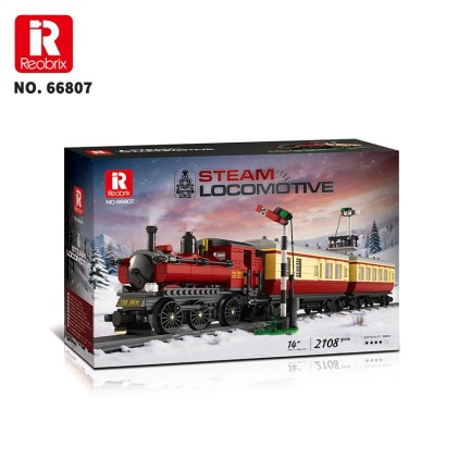 Reobrix GWR 5700 Class Steam Locomotive 66807 Brick Yapım Seti - Thumbnail