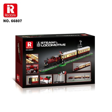 Reobrix GWR 5700 Class Steam Locomotive 66807 Brick Yapım Seti - Thumbnail