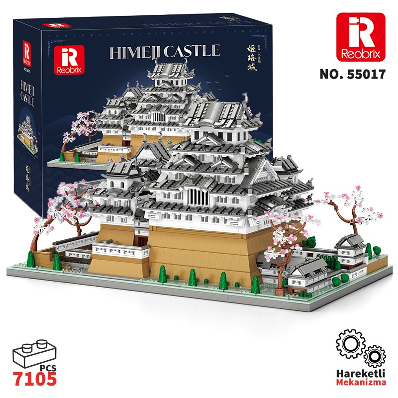 Reobrix Himeji Castle 55017 Brick Yapım Seti
