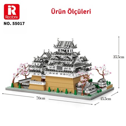 Reobrix Himeji Castle 55017 Brick Yapım Seti - Thumbnail