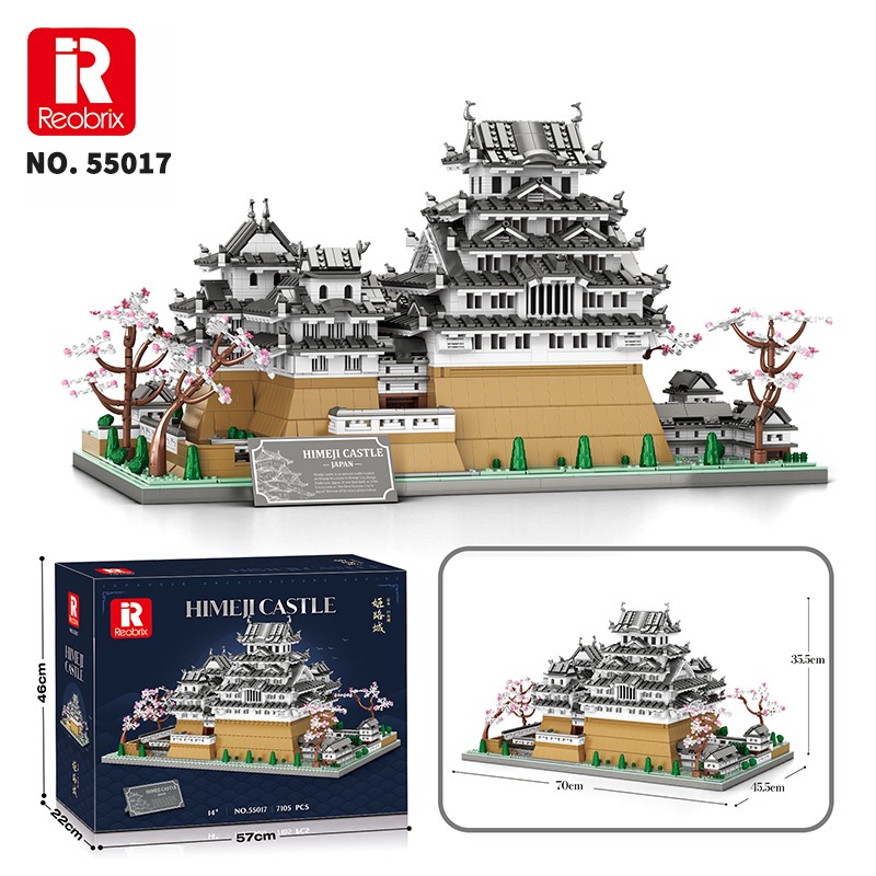 Reobrix Himeji Castle 55017 Brick Yapım Seti