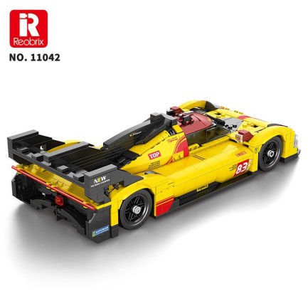 Reobrix Technic 11042 Ferrari 499P Araba Yaratıcı Yapı Blok Seti Building Blocks - 1370 Parça - Thumbnail