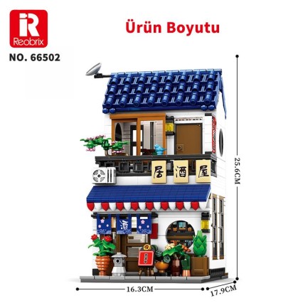 Reobrix Izakaya 66502 Brick Yapım Seti - Thumbnail