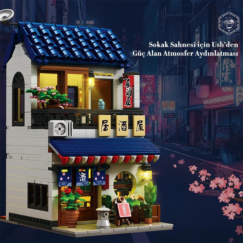 Reobrix Izakaya 66502 Brick Yapım Seti