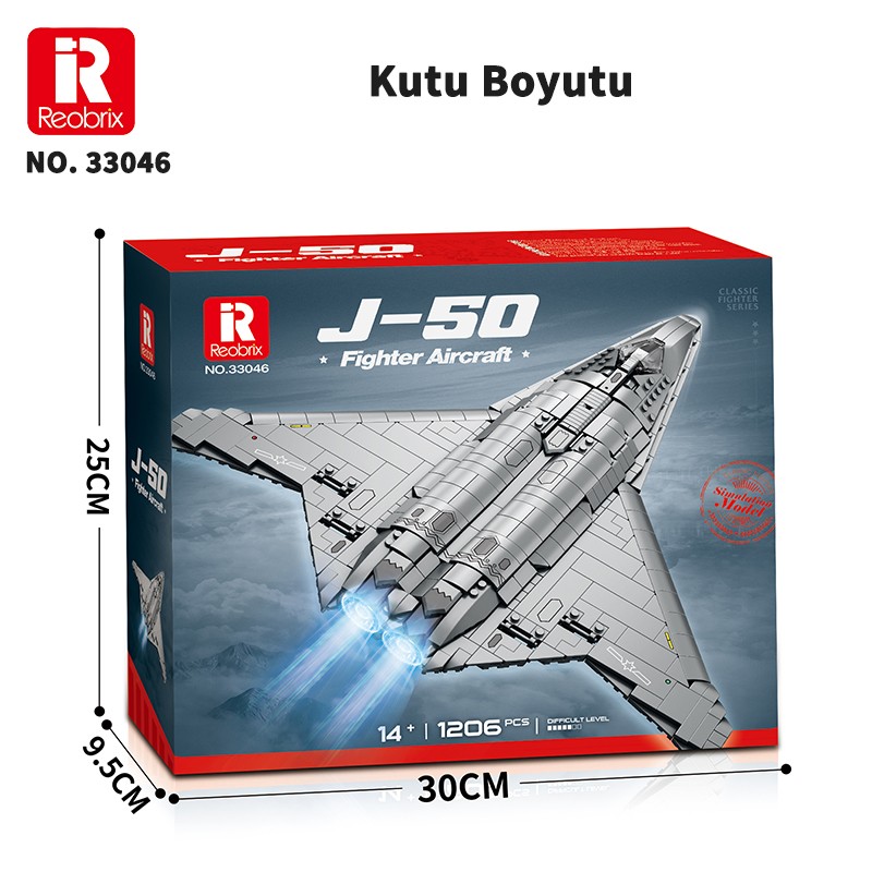 Reobrix J50 33046 Brick Yapım Seti