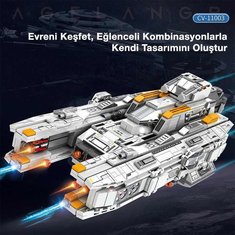 Reobrix Lagrange Corvette Escort Boat 788 Brick Yapım Seti