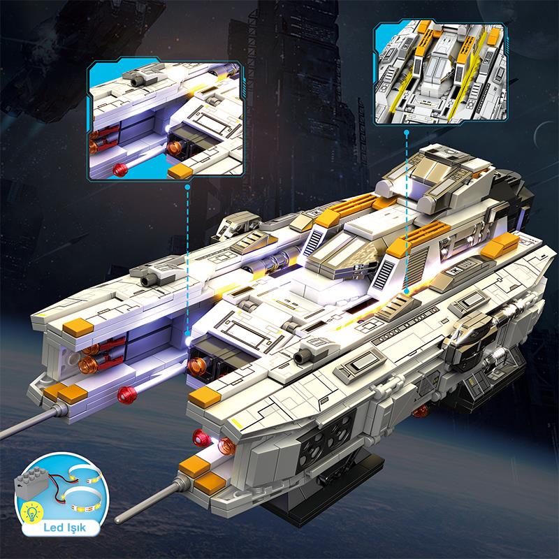 Reobrix Lagrange Corvette Escort Boat 788 Brick Yapım Seti