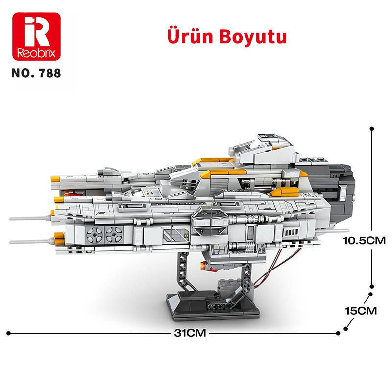 Reobrix 788 Sonsuz Evren Lagrange CV-11003 (Infinite Universe Lagrange) Yaratıcı Yapı Blok Seti Building Blocks - 966 Parça