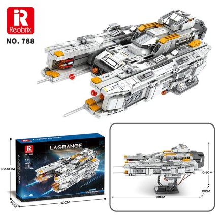 Reobrix 788 Sonsuz Evren Lagrange CV-11003 (Infinite Universe Lagrange) Yaratıcı Yapı Blok Seti Building Blocks - 966 Parça - Thumbnail