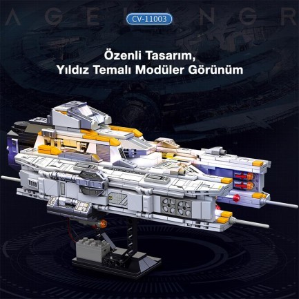 Reobrix 788 Sonsuz Evren Lagrange CV-11003 (Infinite Universe Lagrange) Yaratıcı Yapı Blok Seti Building Blocks - 966 Parça - Thumbnail