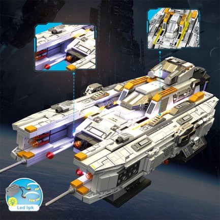 Reobrix 788 Sonsuz Evren Lagrange CV-11003 (Infinite Universe Lagrange) Yaratıcı Yapı Blok Seti Building Blocks - 966 Parça - Thumbnail