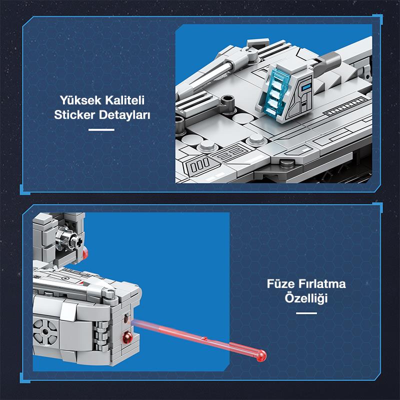 Reobrix Lagrange Heavy Attack Aircraft 786 Brick Yapım Seti