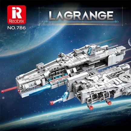 Reobrix 786 Ağır Saldırı Uçağı (Lagrange B192 New Earth Heavyattack Aircraft) Yaratıcı Yapı Blok Seti Building Blocks - 858 Parça - Thumbnail