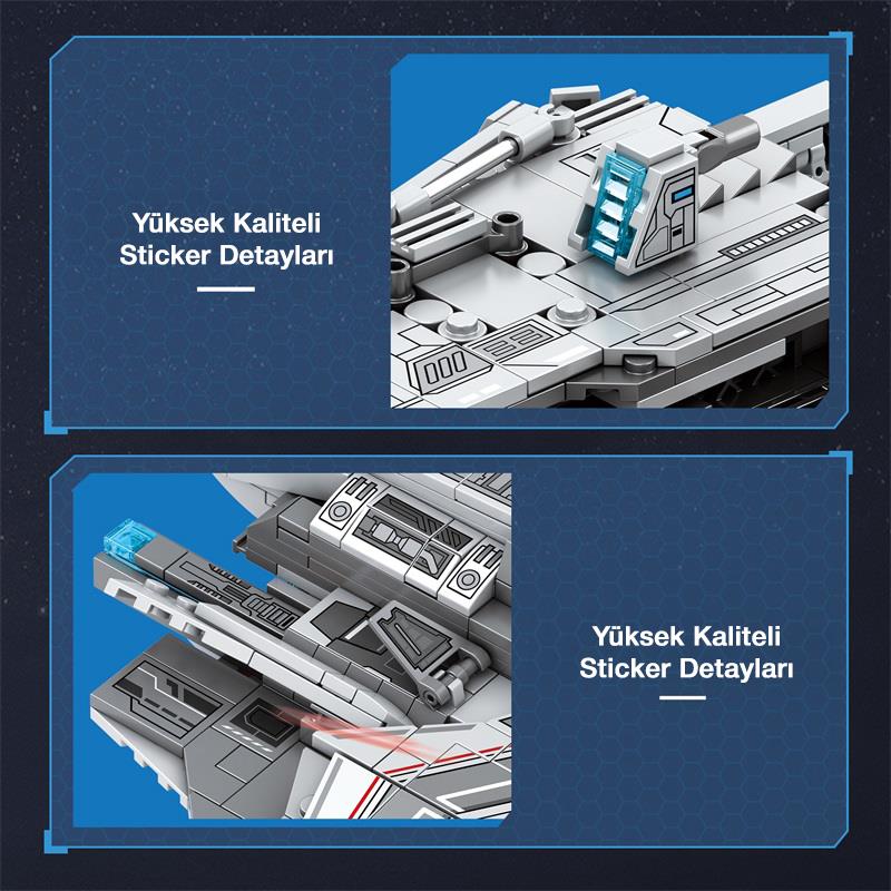 Reobrix Lagrange Stingray 787 Brick Yapım Seti