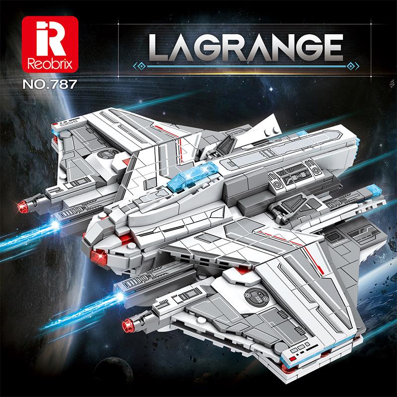 Reobrix 787 Lagrange Stingray MQ-25 Yaratıcı Yapı Blok Seti Building Blocks - 846 Parça