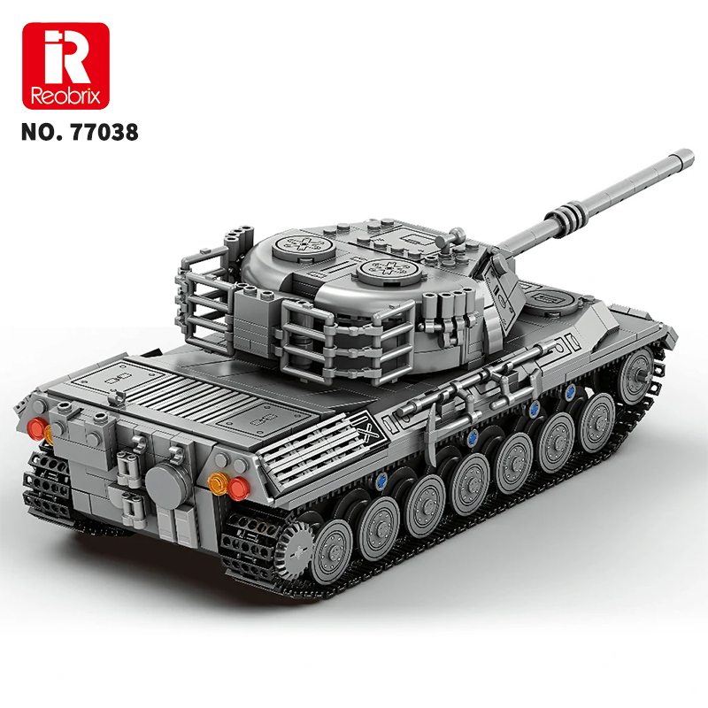 Reobrix Leopard 1 Main Battle Tank 77038 Brick Yapım Seti