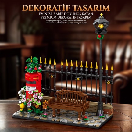 Reobrix Long Bench 66610 Brick Yapım Seti - Thumbnail