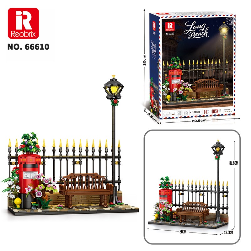 Reobrix Long Bench 66610 Brick Yapım Seti