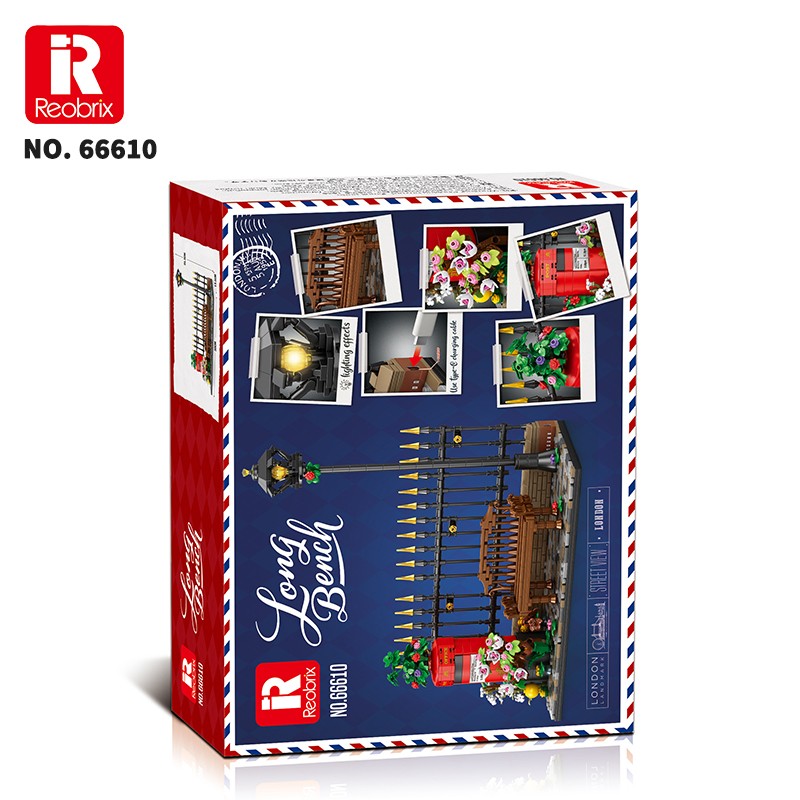 Reobrix Long Bench 66610 Brick Yapım Seti