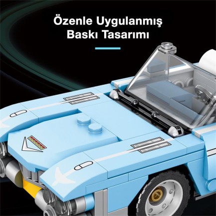 Reobrix Creator 809 Cadillac Eldorado Spor Araba Yaratıcı Yapı Blok Seti Building Blocks - 308 Parça - Thumbnail
