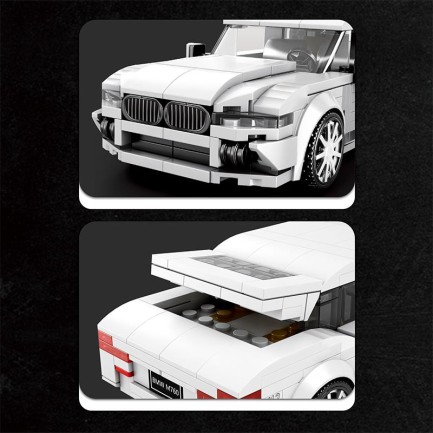 Reobrix Creator 819 BMW M760 Spor Araba Yaratıcı Yapı Blok Seti Building Blocks - 398 Parça - Thumbnail