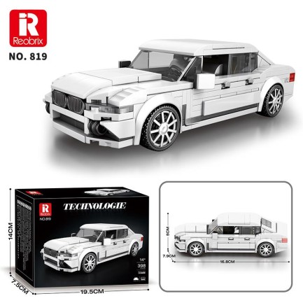 Reobrix Creator 819 BMW M760 Spor Araba Yaratıcı Yapı Blok Seti Building Blocks - 398 Parça - Thumbnail