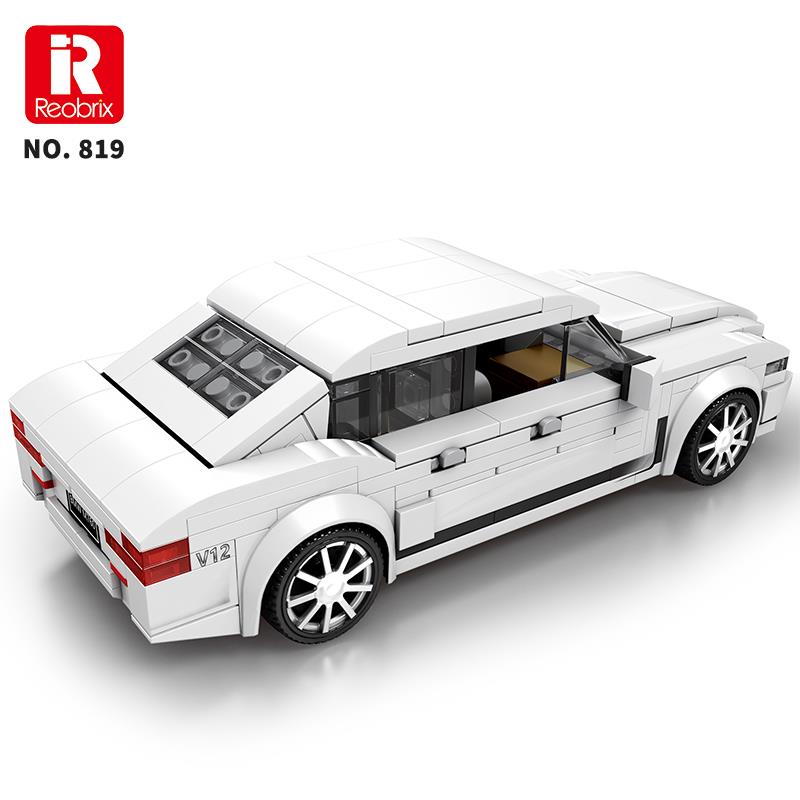 Reobrix Creator 819 BMW M760 Spor Araba Yaratıcı Yapı Blok Seti Building Blocks - 398 Parça