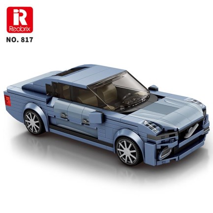 Reobrix Luxury Sedan Car Volvo S90 817 Brick Yapım Seti - Thumbnail