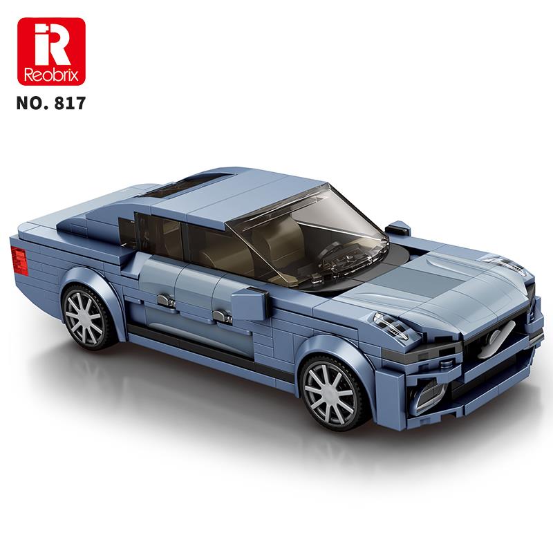 Reobrix Luxury Sedan Car Volvo S90 817 Brick Yapım Seti