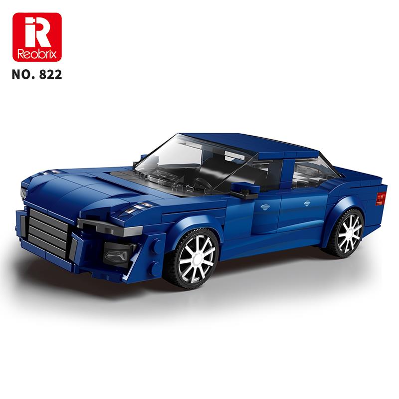 Reobrix Creator 822 Audi A6 Spor Araba Yaratıcı Yapı Blok Seti Building Blocks - 330 Parça