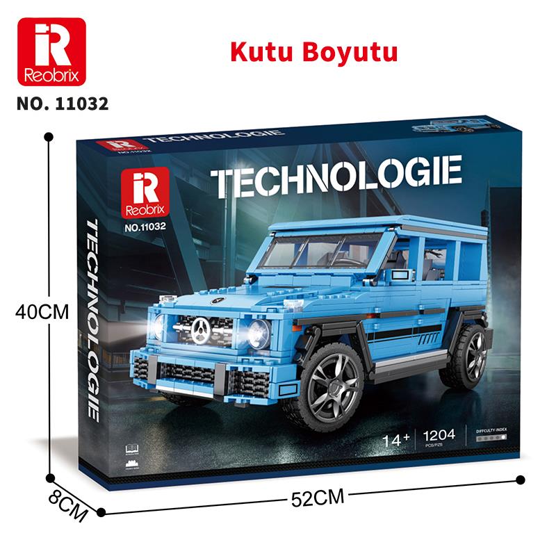 Reobrix Luxury SUV Mercedes-AMG G 65 11032 Brick Yapım Seti