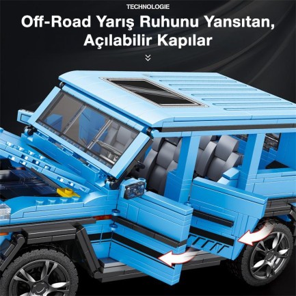 Reobrix Technic 11032 Mercedes Benz AMG G65 SUV Araba Yaratıcı Yapı Blok Seti Building Blocks (G Class 