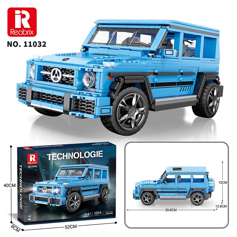 Reobrix Technic 11032 Mercedes Benz AMG G65 SUV Araba Yaratıcı Yapı Blok Seti Building Blocks (G Class 