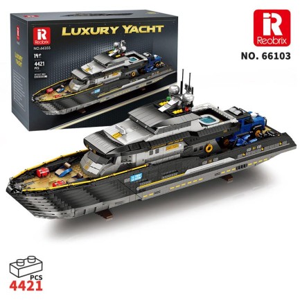 Reobrix - Reobrix Luxury Yacht 66103 Brick Yapım Seti