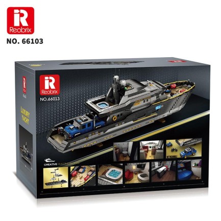 Reobrix Luxury Yacht 66103 Brick Yapım Seti - Thumbnail