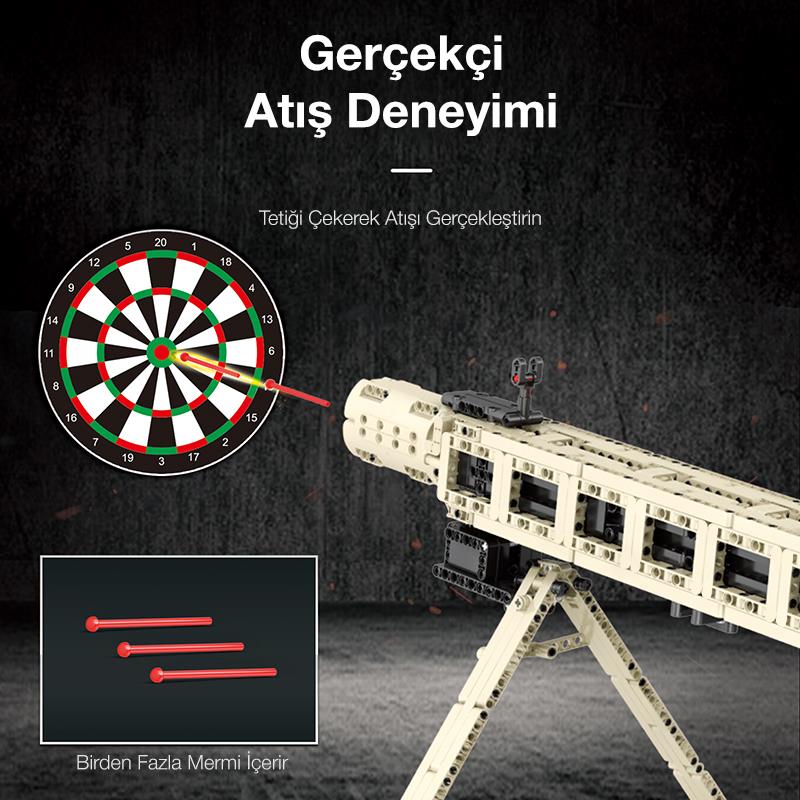 Reobrix Machine Gun 77006 Brick Yapım Seti