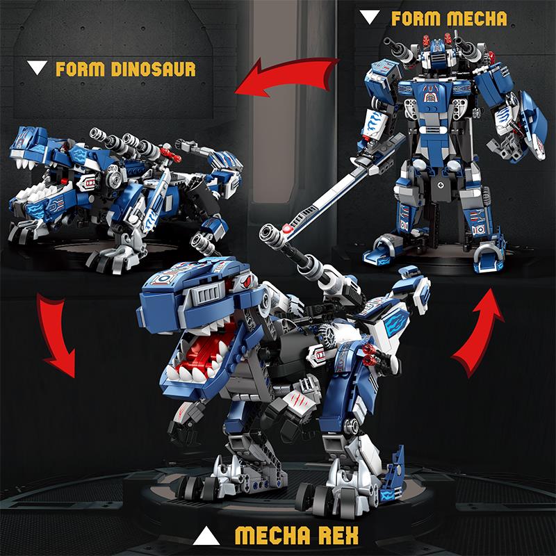 Reobrix Mecha Dino T-REX 33002 Brick Yapım Seti