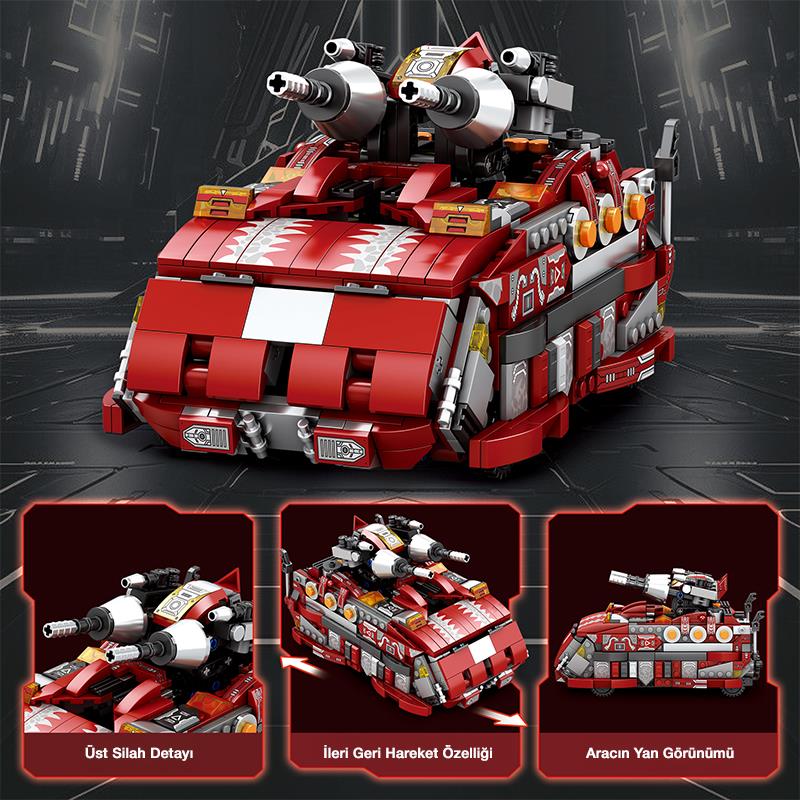 Reobrix Mecha Dino Triceratops 33003 Brick Yapım Seti