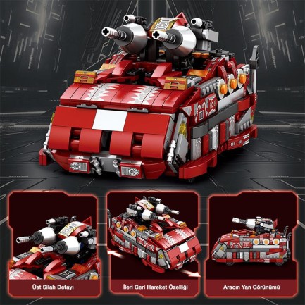 Reobrix Mecha Dino Triceratops 33003 Brick Yapım Seti - Thumbnail