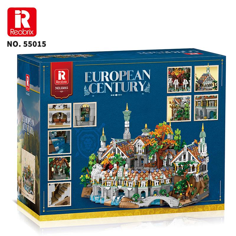 Reobrix 55015 Yüzüklerin Efendisi Ayrıkvadi (Duskvale Sanctum The Lord of the Rings) Yaratıcı Yapı Blok Seti Building Blocks - 4406 Parça
