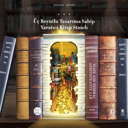 Reobrix Middle Ages Bazaar Book 66026 Brick Yapım Seti - Thumbnail