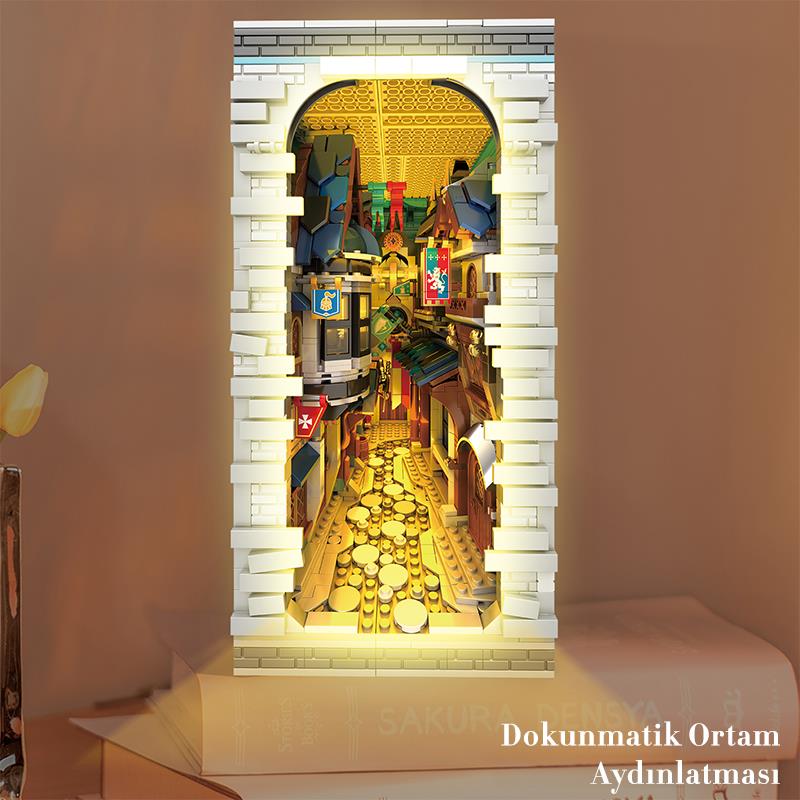 Reobrix Middle Ages Bazaar Book 66026 Brick Yapım Seti