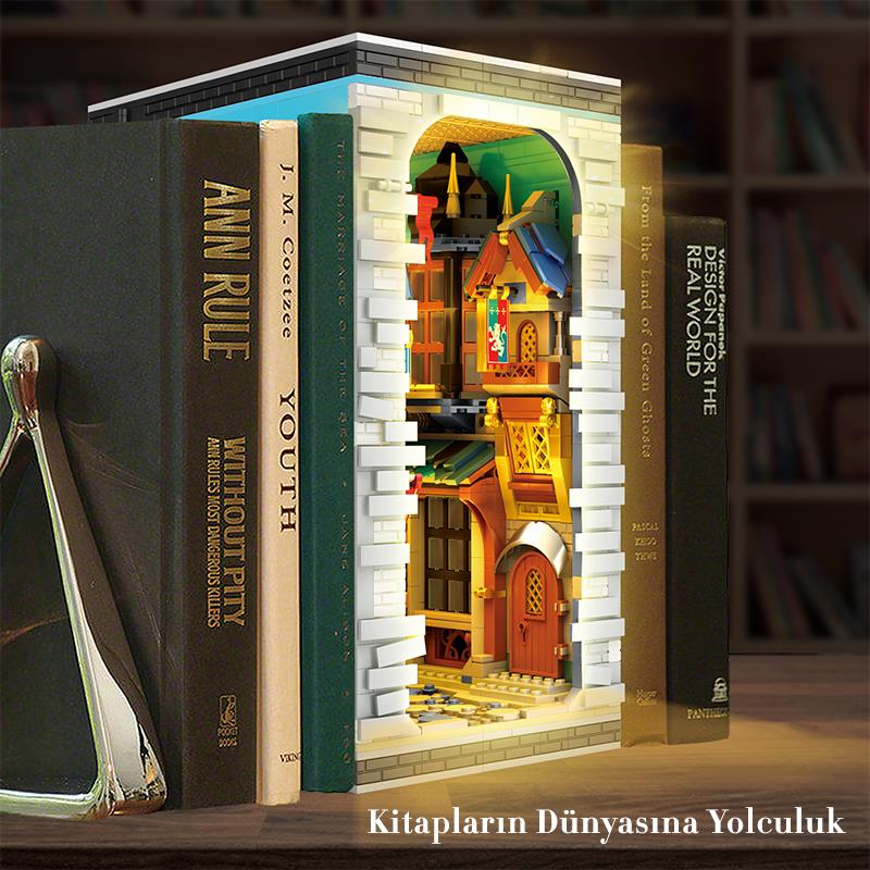 Reobrix Middle Ages Bazaar Book 66026 Brick Yapım Seti