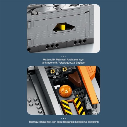 Reobrix Mining Machine 22023 Brick Yapım Seti - Thumbnail