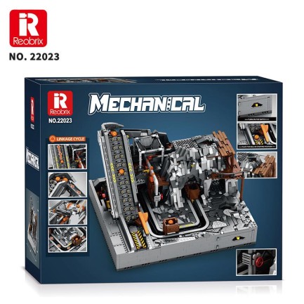 Reobrix Technic 22023 Maden Makinesi Kumanda&Motorlu Yaratıcı Yapı Blok Seti Building Blocks (Mining Machinery)-3338Parça - Thumbnail