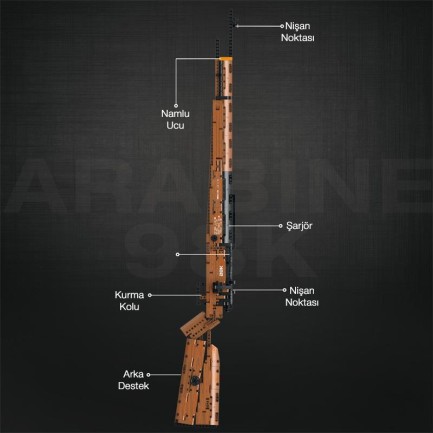 Reobrix Musket 77003 Brick Yapım Seti - Thumbnail