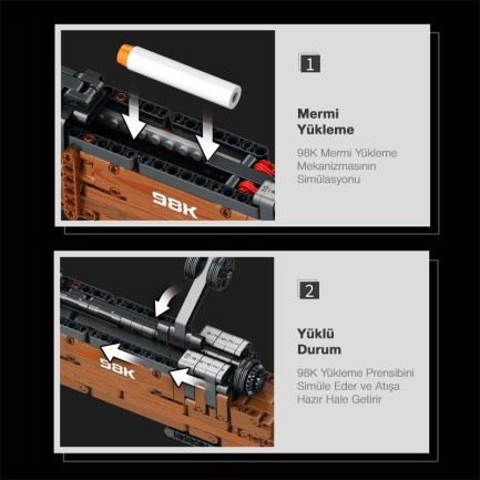 Reobrix Musket 77003 Brick Yapım Seti - Thumbnail