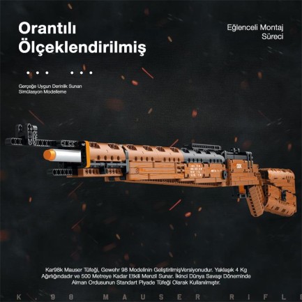 Reobrix Musket 77003 Brick Yapım Seti - Thumbnail