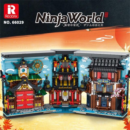Reobrix Ninja Book 66029 Brick Yapım Seti - Thumbnail